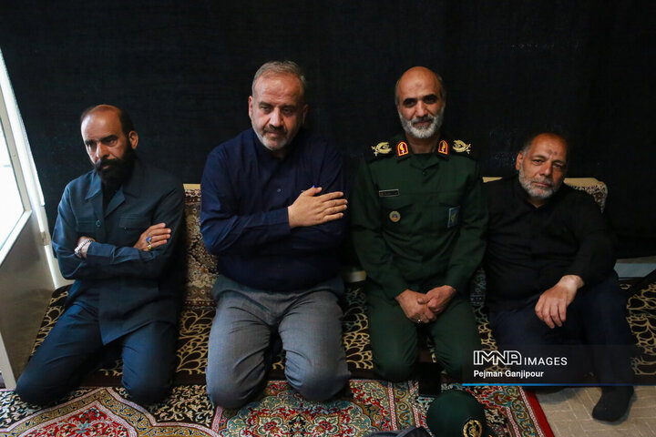 مراسم بزرگداشت 6 مداح شهید تجاوز رژیم منحوس صهیونیستی در اصفهان