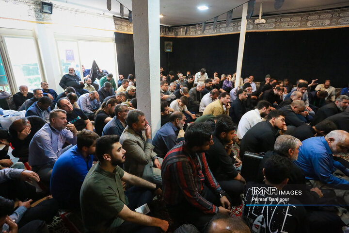 مراسم بزرگداشت 6 مداح شهید تجاوز رژیم منحوس صهیونیستی در اصفهان