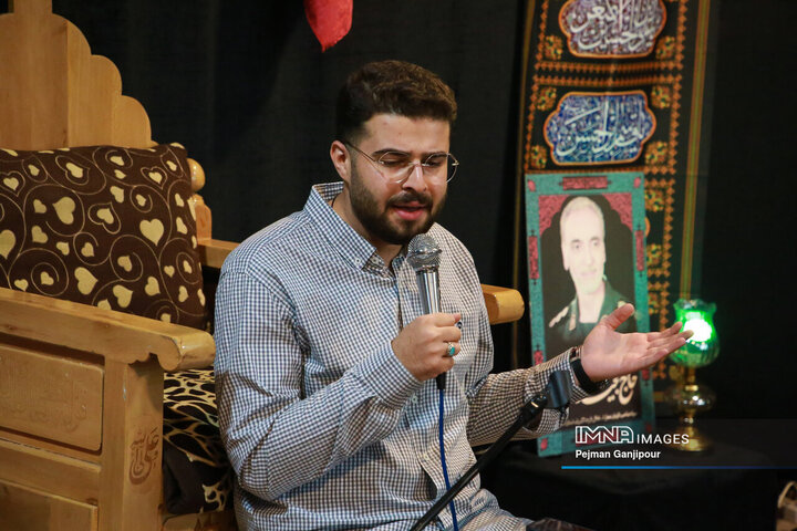 مراسم بزرگداشت 6 مداح شهید تجاوز رژیم منحوس صهیونیستی در اصفهان