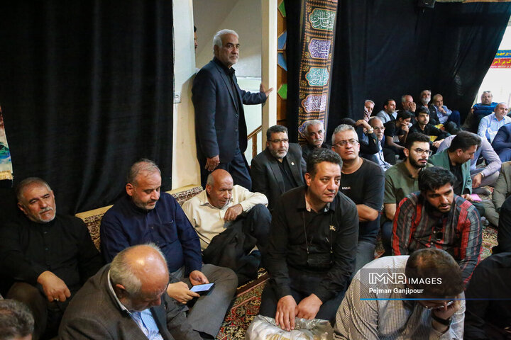 مراسم بزرگداشت 6 مداح شهید تجاوز رژیم منحوس صهیونیستی در اصفهان