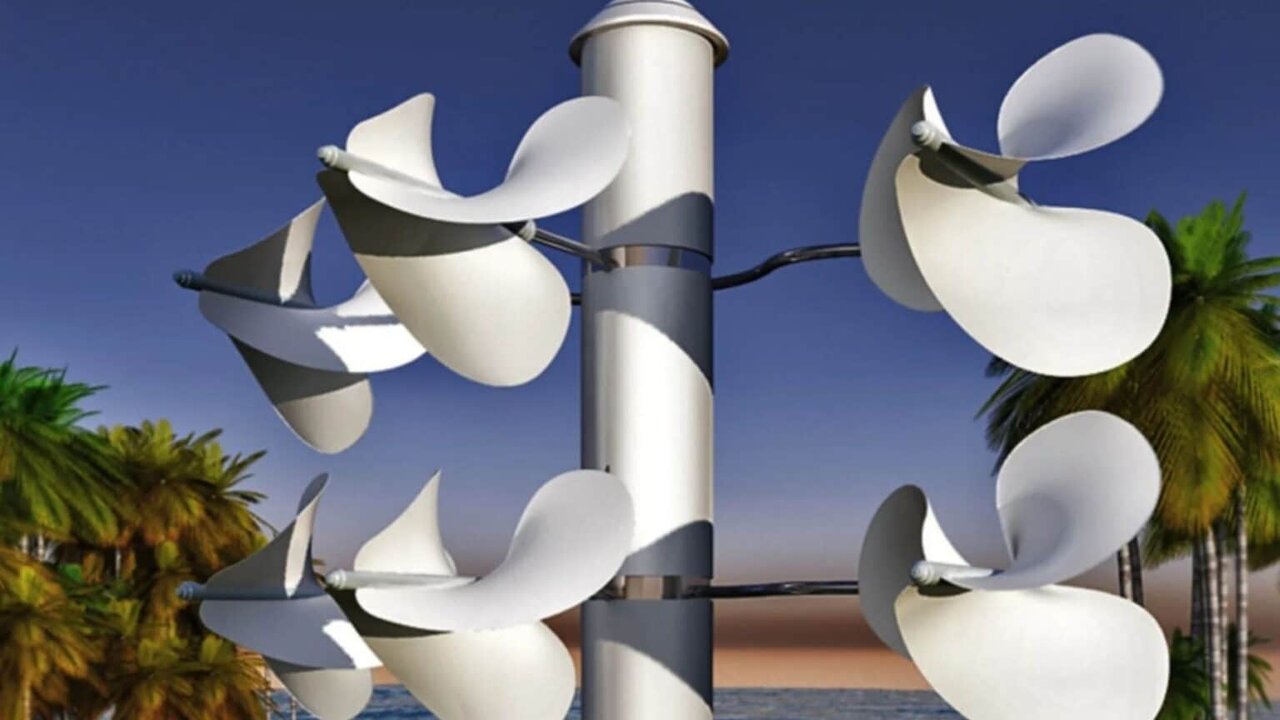 تولید برق رایگان با «باغهای بادی» خانگی