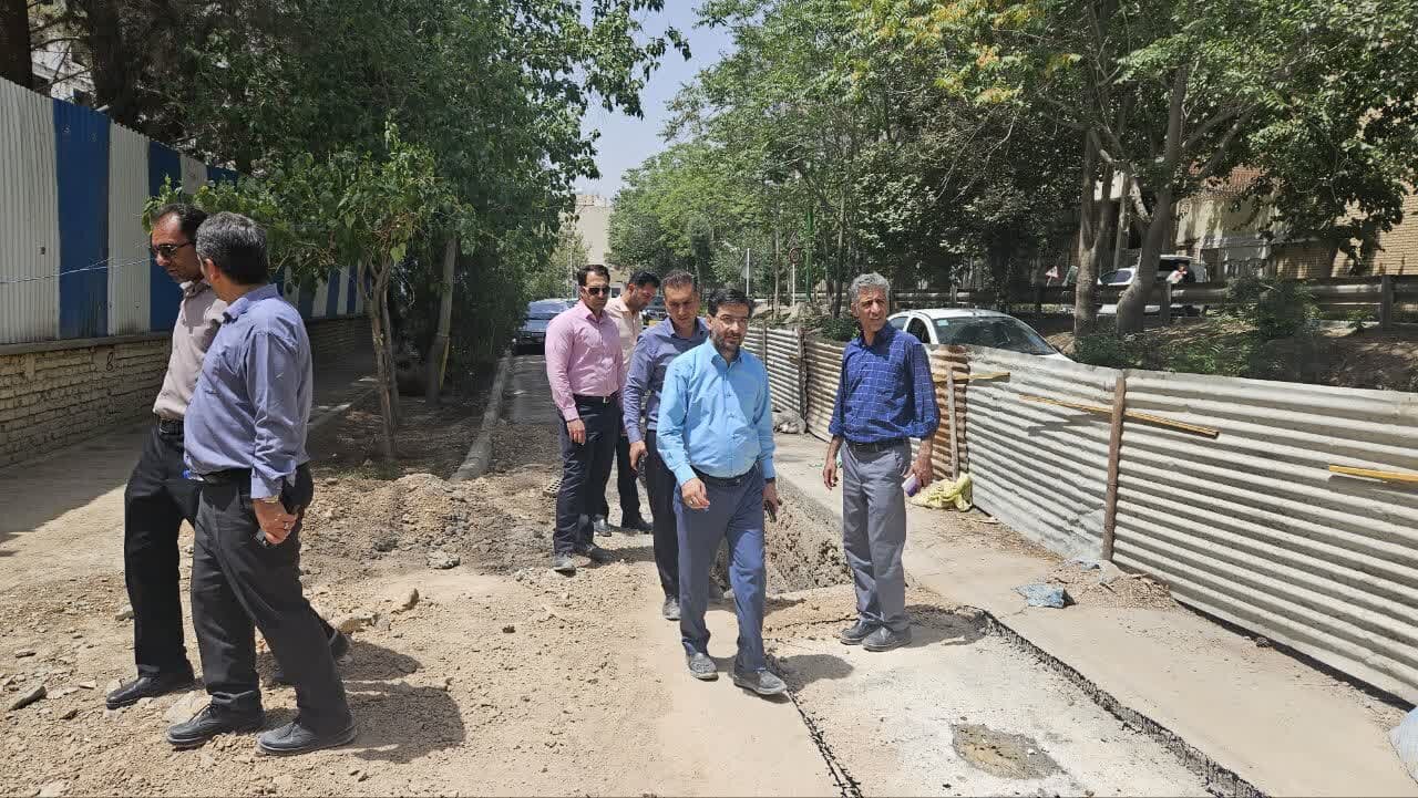 پروژه‌های بزرگ عمرانی منطقه ۱۰ اصفهان در کانون توجه مدیران و مسئولان شهری