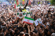 مراسم تشییع سردار شهید میثم رضوان‌پور