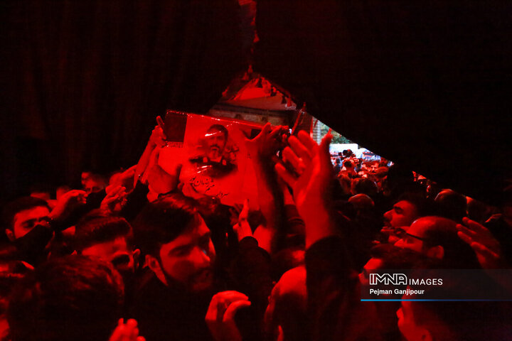 مراسم وداع با سردار شهید میثم رضوان‌پور