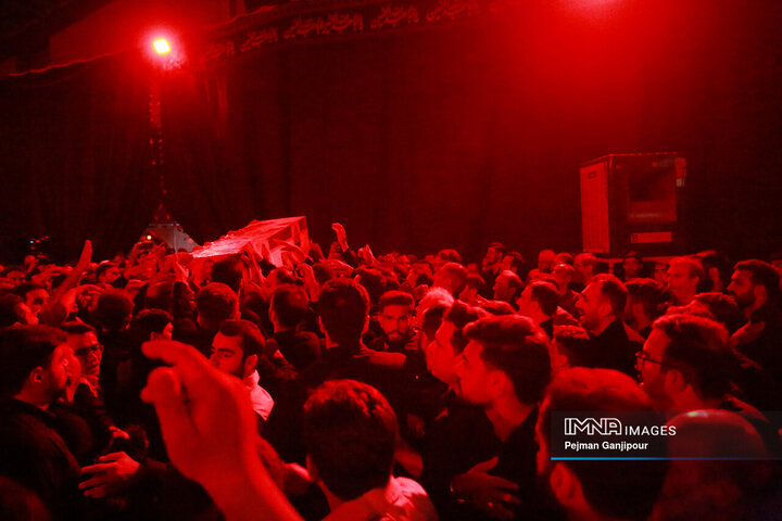 مراسم وداع با سردار شهید میثم رضوان‌پور