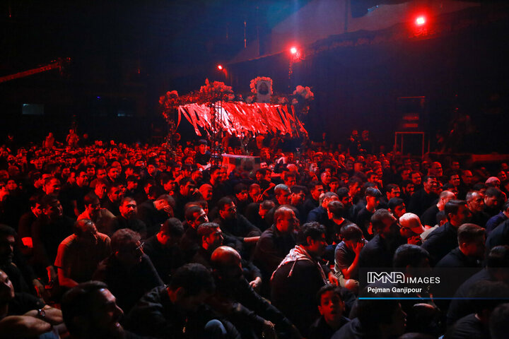 مراسم وداع با سردار شهید میثم رضوان‌پور