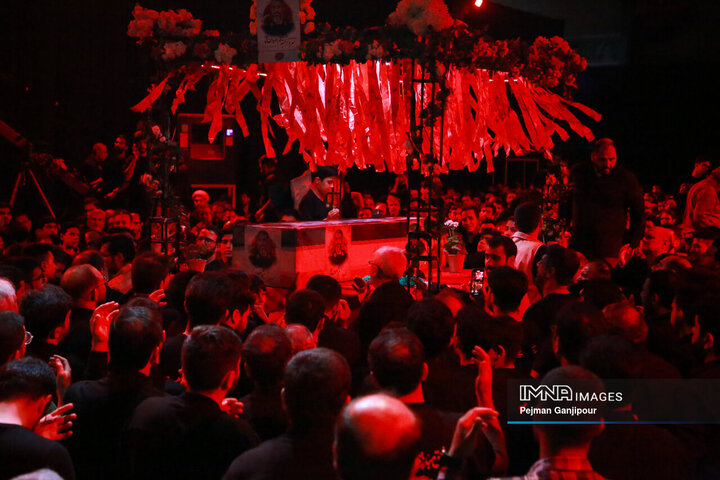 مراسم وداع با سردار شهید میثم رضوان‌پور