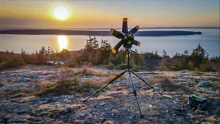 تولید برق در سفر با توربینهای بادی قابل حمل