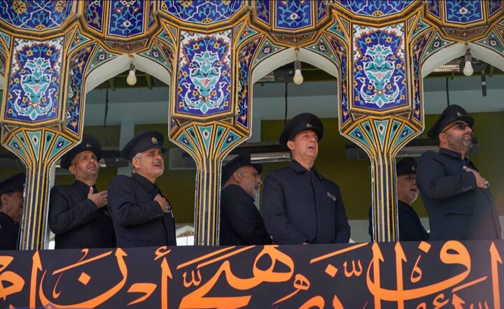 آیین سنتی «صلا» در حرم مطهر رضوی برگزار شد + عکس