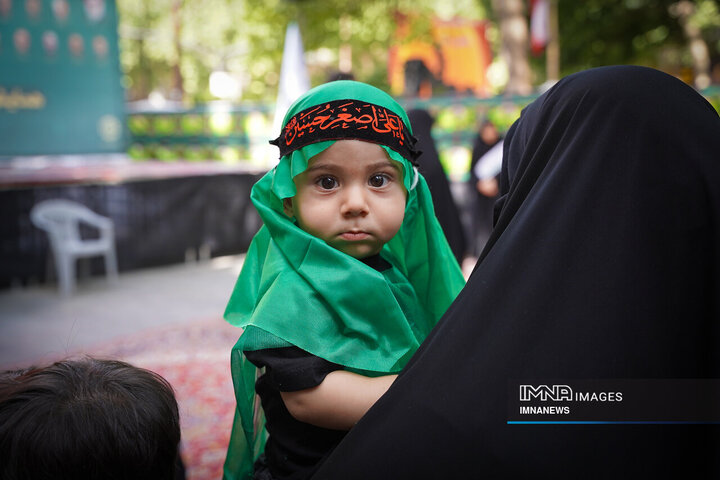 همایش شیرخوارگان حسینی در گذر فرهنگی چهارباغ