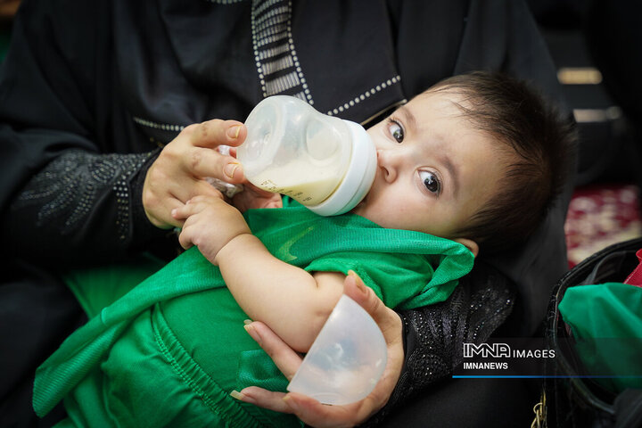 همایش شیرخوارگان حسینی در گذر فرهنگی چهارباغ