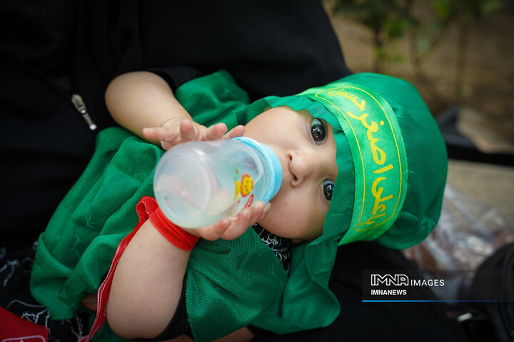 همایش شیرخوارگان حسینی در گذر فرهنگی چهارباغ