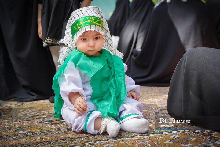 همایش شیرخوارگان حسینی در زنجان برگزار شد