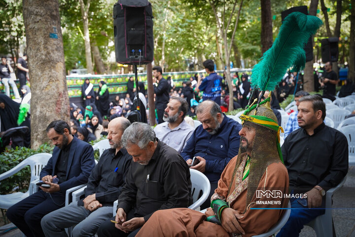 همایش شیرخوارگان حسینی در گذر فرهنگی چهارباغ