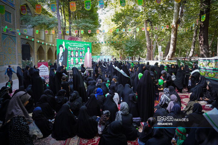 همایش شیرخوارگان حسینی در گذر فرهنگی چهارباغ