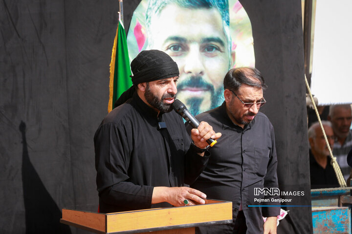 مراسم تشییع سردار شهید میثم رضوان‌پور