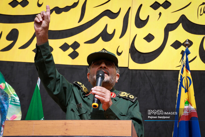 مراسم تشییع سردار شهید میثم رضوان‌پور