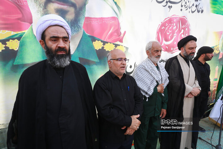 مراسم تشییع سردار شهید میثم رضوان‌پور