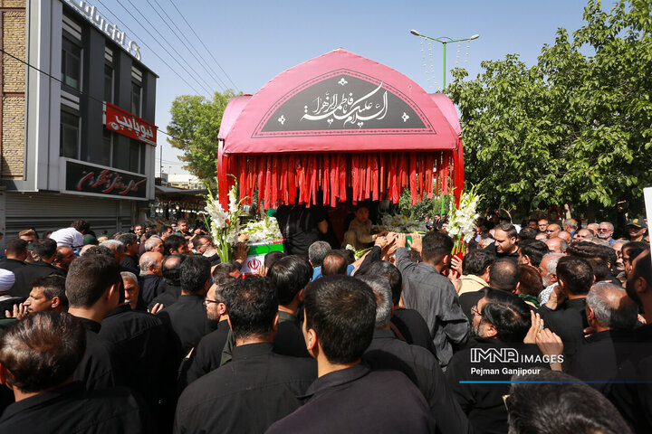 مراسم تشییع سردار شهید میثم رضوان‌پور