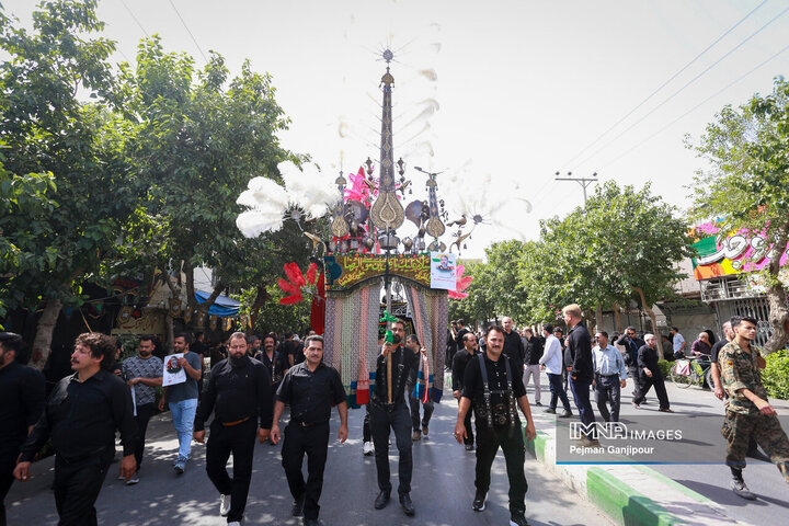 مراسم تشییع سردار شهید میثم رضوان‌پور