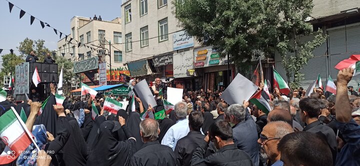 شکوه البرزی‌ها پیام قدرت و استقامت را به دنیا مخابره کرد + فیلم