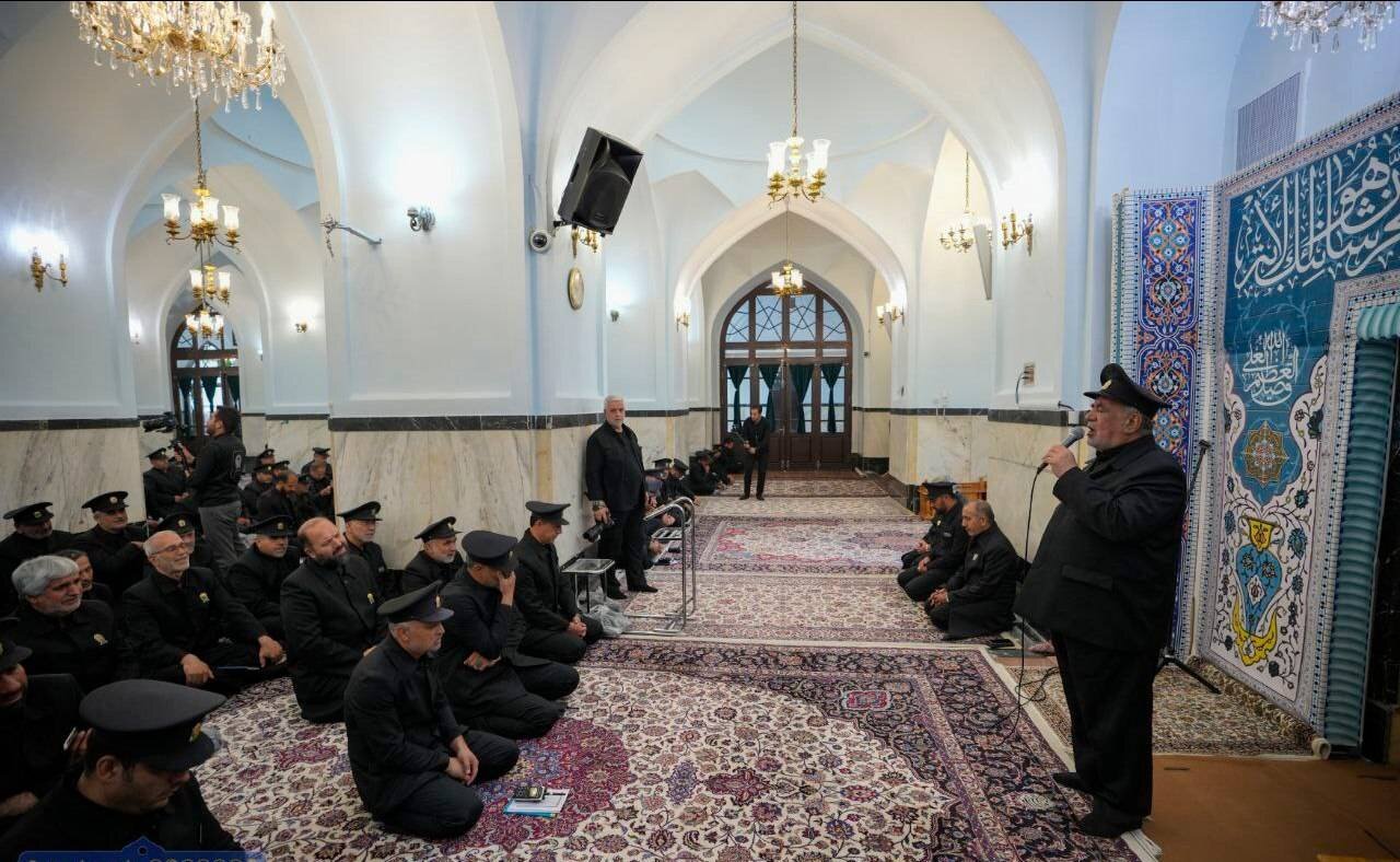 آئین سنتی «صلا» در حرم مطهر رضوی برگزار شد + عکس