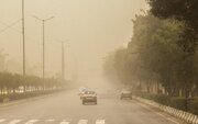خیزش گردوخاک محلی و وزش باد شدید پدیده غالب در اصفهان/ هوا خنک‌تر می‌شود