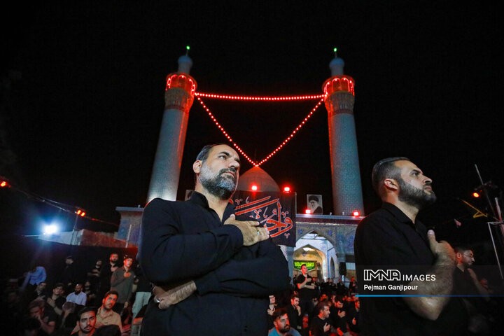 مراسم عزاداری دهه اول محرم در هیئت فدائیان حسین(ع)