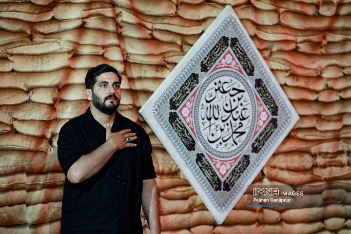 مراسم عزاداری دهه اول محرم در هیئت فدائیان حسین(ع)