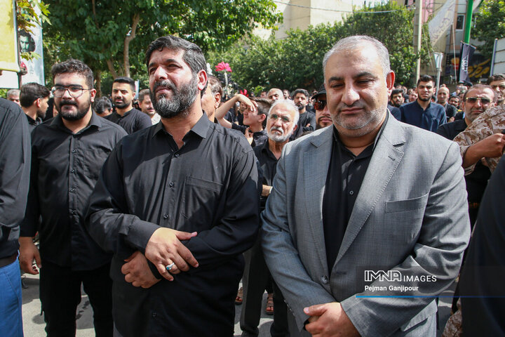 مراسم تشییع سردار شهید میثم رضوان‌پور