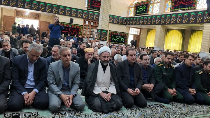 فیلم| برگزاری مراسم گرامیداشت شهدای تجاوز رژیم صهیونیستی در ایلام