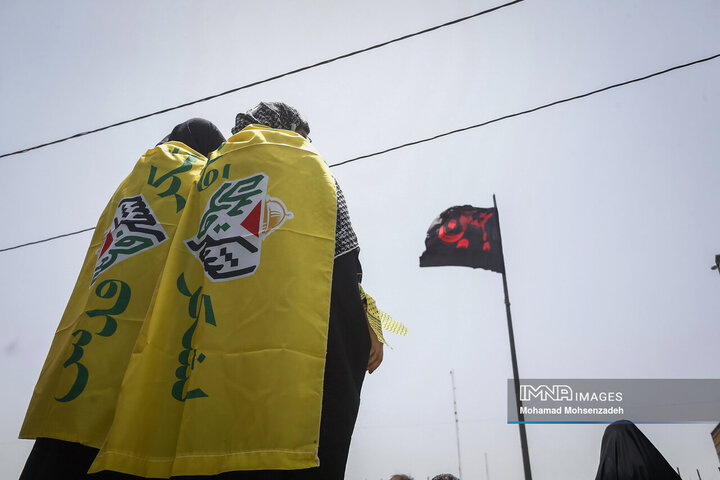 مراسم تشییع شهدای اقتدار ایران در تهران