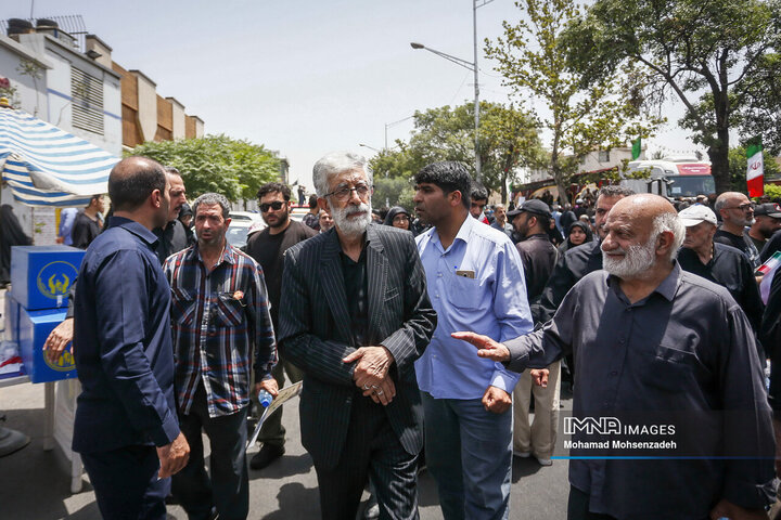 مراسم تشییع شهدای اقتدار ایران در تهران