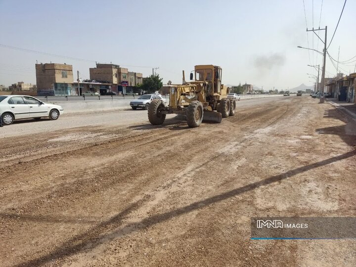 پیشرفت ۸۰ درصدی پروژه احداث ضلع جنوبی خیابان مالک اشتر