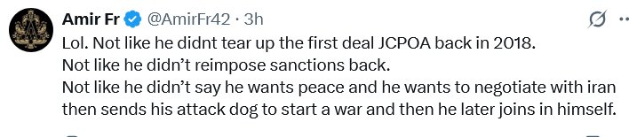 واکنش خارجیها به یاوهگویی های ترامپ علیه ایران