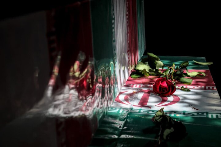 خاکسپاری شهید ربانی در گلزار شهدای تهران