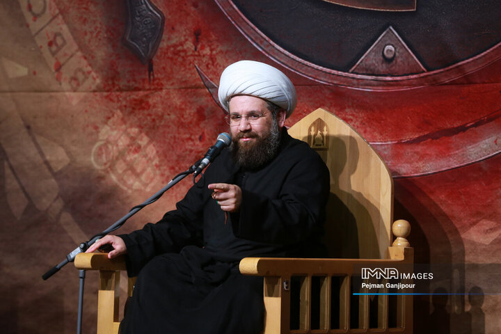 عزاداری شب سوم محرم در هیئت «انصارالحسین(ع)»