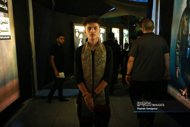 عزاداری شب سوم محرم در هیئت «انصارالحسین(ع)»