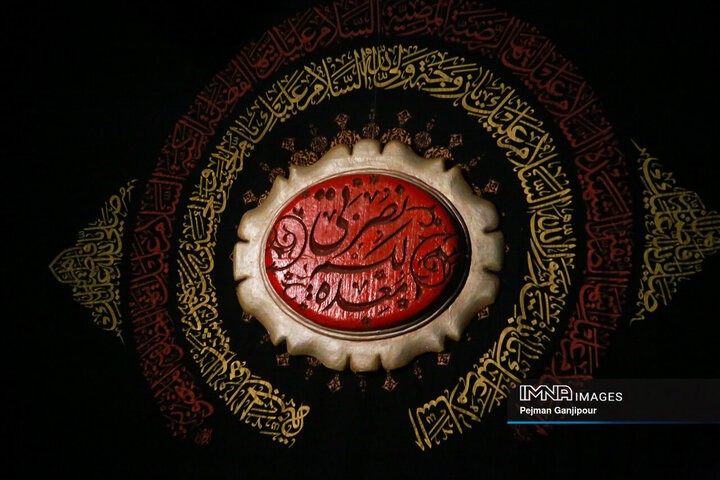 عزاداری شب سوم محرم در هیئت «انصارالحسین(ع)»