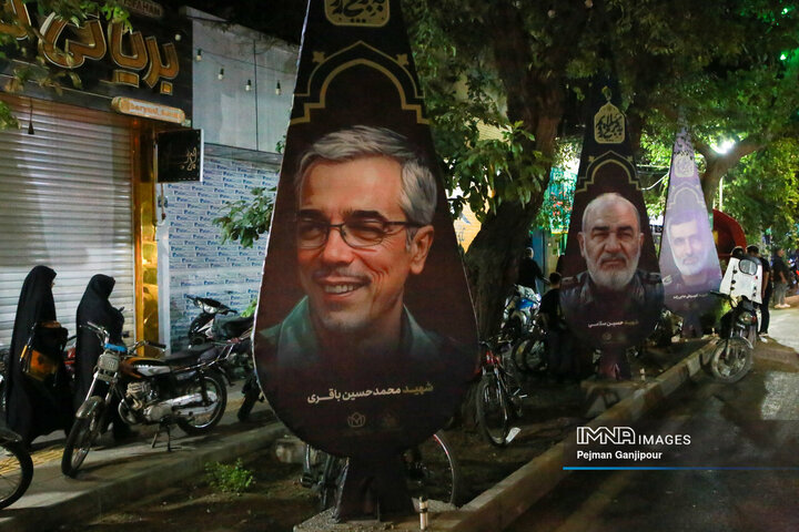 عزاداری شب سوم محرم در هیئت «انصارالحسین(ع)»