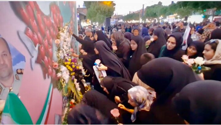 فیلم | برگزاری آیین گرامیداشت یاد و خاطره شهدای تجاوز رژیم صهیونیستی در اراک