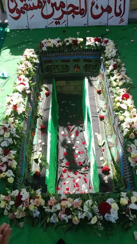 آماده‌سازی آرامگاه ابدی سردار شادمانی در گلزار شهدای همدان + عکس