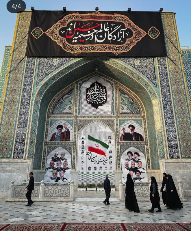 تصاویر شهدای اقتدار، قصههای بیپایان ایثار در صحن قدس