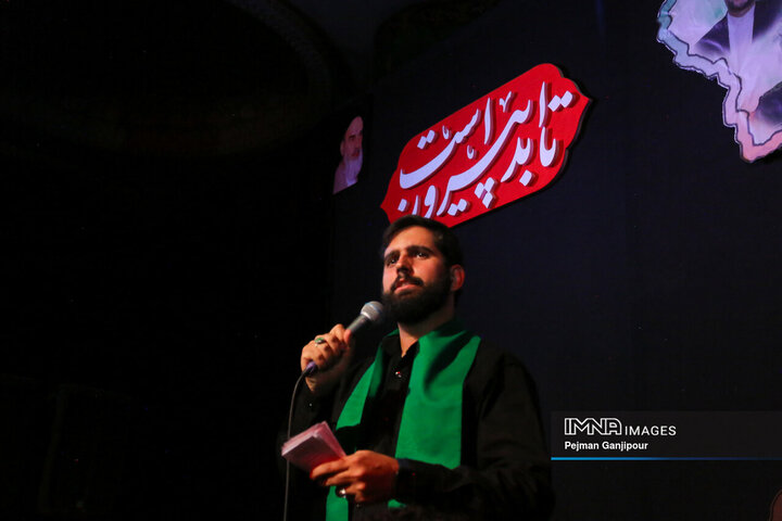 عزاداری شب چهارم محرم در هیئت یادگاران امام(ره)