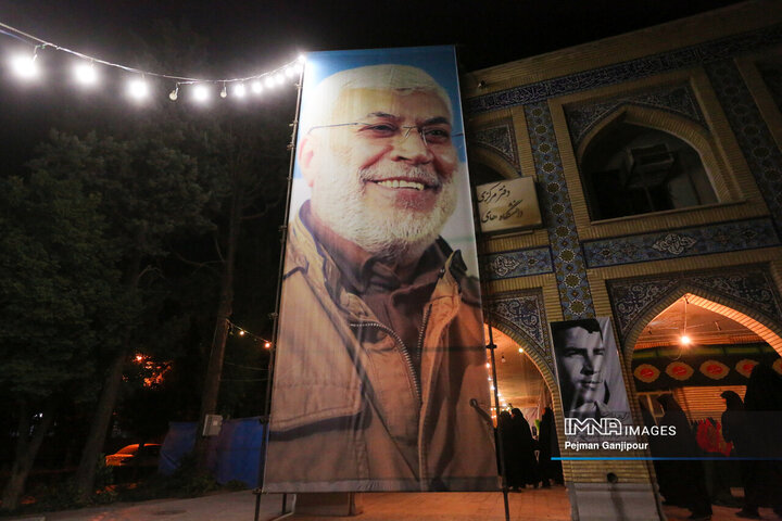 عزاداری شب چهارم محرم در هیئت یادگاران امام(ره)