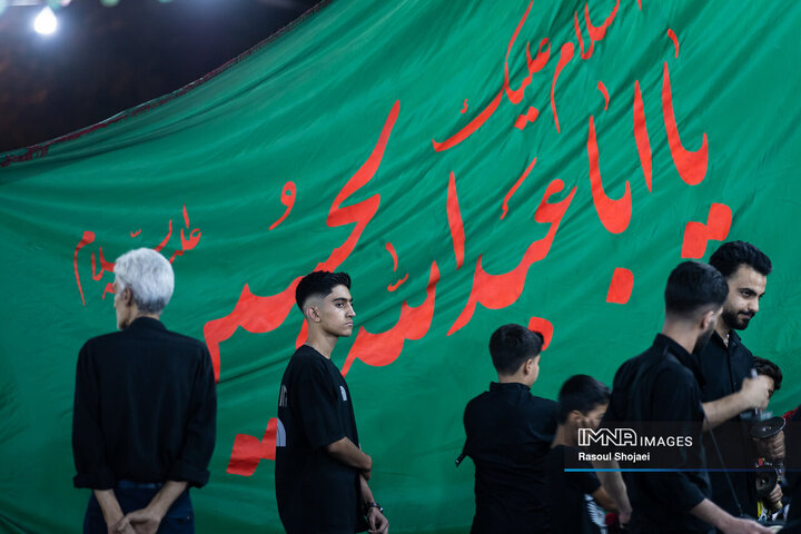 عزاداری زنجیرزنان رهنانی در دهه اول محرم