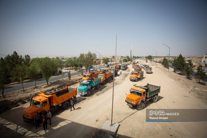 بازدید شهردار اصفهان از پروژه‌های منطقه 14