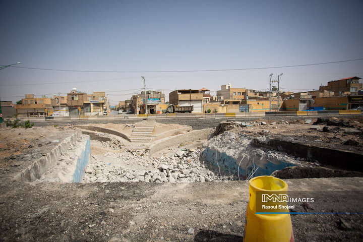 بازدید شهردار اصفهان از پروژه‌های منطقه 14