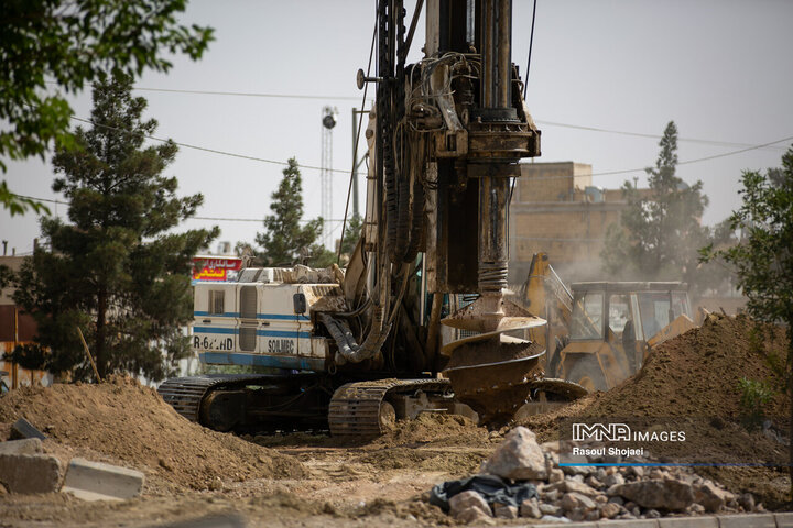 بازدید شهردار اصفهان از پروژه‌های منطقه 14