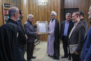 دیدار اعضای شورای اسلامی شهر با رئیس کل دادگستری اصفهان